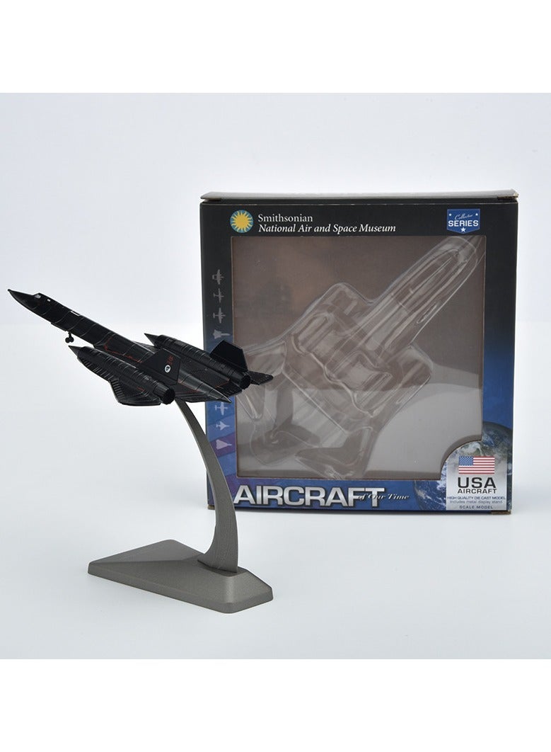 general 1:200 SR71 Reconnaissance Aircraft Model Foam Model Simulation Bomber Alloy Fighter Model Toy - Image 2
