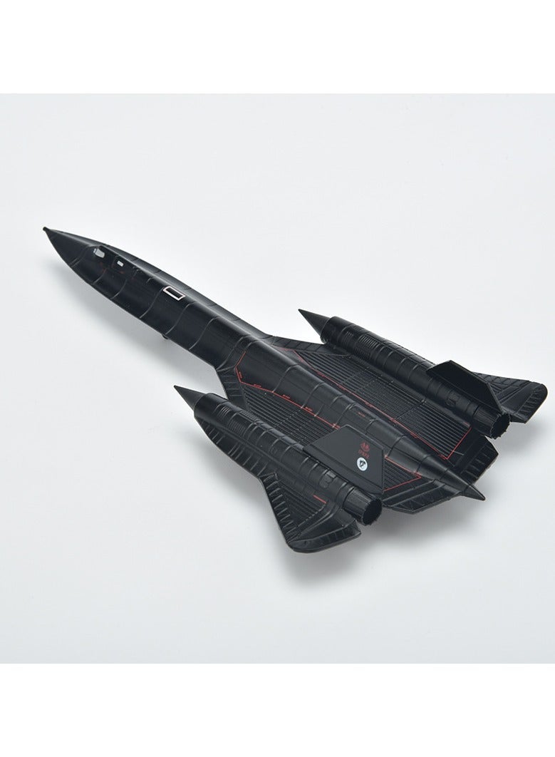 general 1:200 SR71 Reconnaissance Aircraft Model Foam Model Simulation Bomber Alloy Fighter Model Toy - Image 3