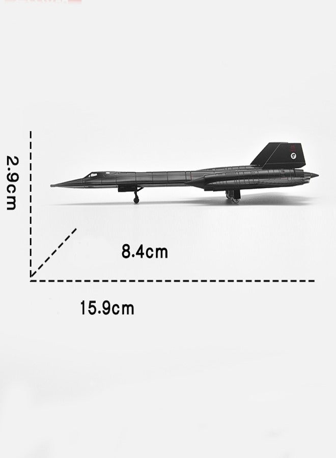 general 1:200 SR71 Reconnaissance Aircraft Model Foam Model Simulation Bomber Alloy Fighter Model Toy - Image 4