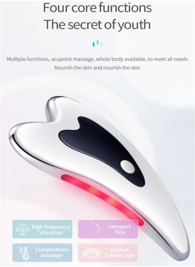 Generic - Face and Neck Massager, Shoulder Massager, Facial Scraping Pad, Electric Massager - Image 1