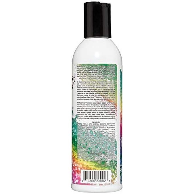 Manic Panic - NOT FADE AWAY MAINTAIN SHAMPOO, VEGAN CRUELTY FREE, STOPS HAIR COLOUR FADING, COLOUR LASTS LONGER, 236 ML - Image 3