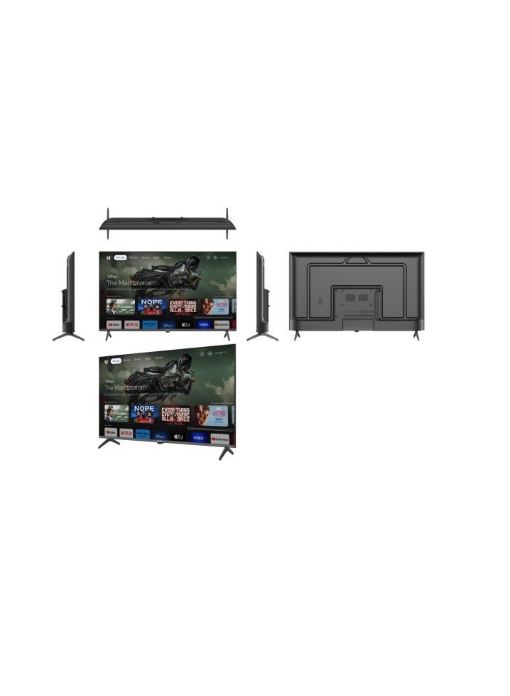 Haier 43 Inch FHD Smart Google TV - Dolby Audio - Stereo Speaker - Voice Control - HDR10 - Chromecast- HDMI 2.1 - Bezel-Less Design - H43K80EF Black - Image 2