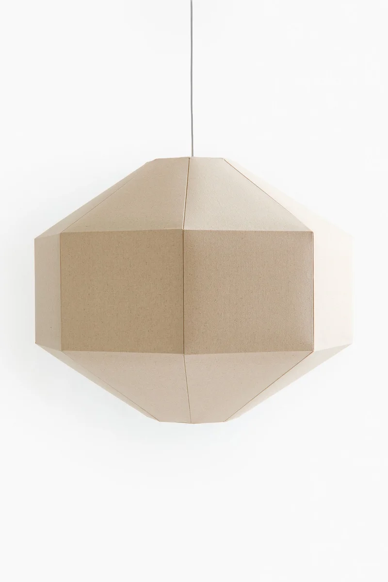 H&M Hexagonal pendant light