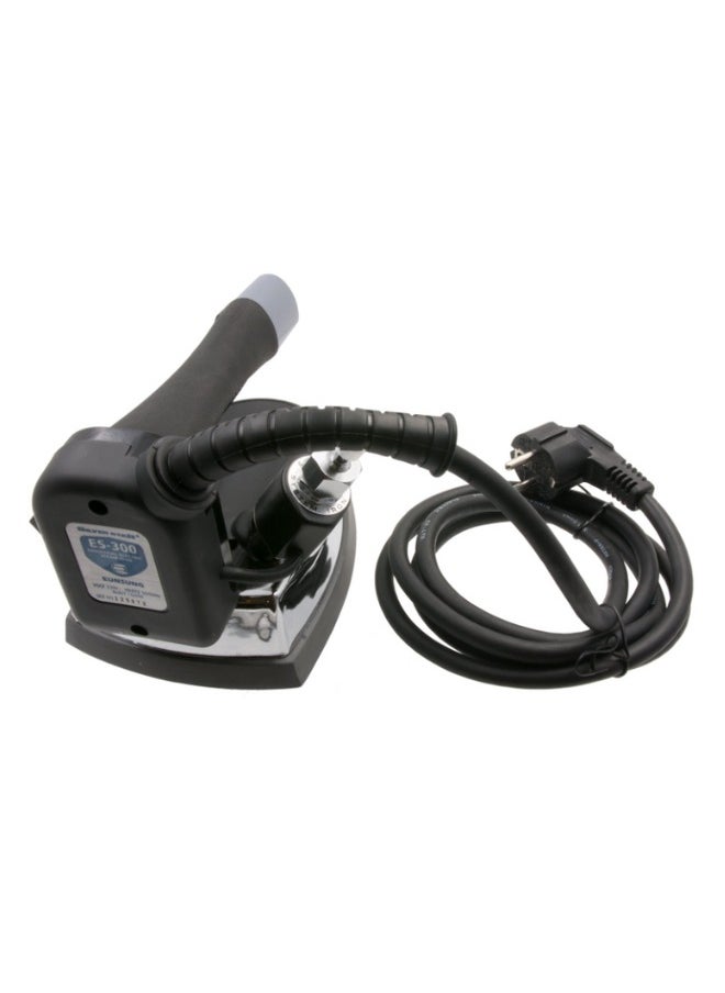 Silver Star Silver Star ES-300 220 Volt Gravity-Fed Steam Iron - Hanging Bottle Gravity Feed Steam Iron with Non-Stick Laminate Sole Plate, Demineralizer Cartridge & Silicone Iron Rest | 4.0 Water Tank 1300 Watts  - Image 5