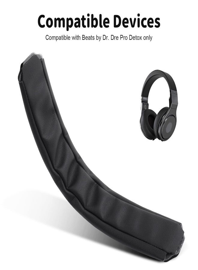 Learsoon PRO Replacement Headband Sponge Cushion Parts Compatible with Beats by Dr. Dre Pro Detox Headphones (Black) - Image 5