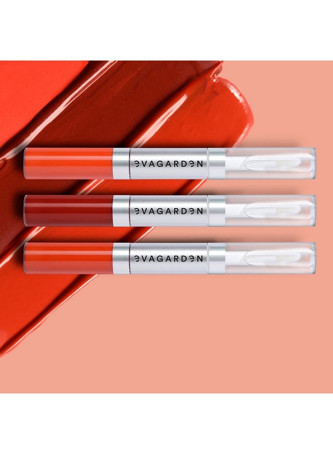 evagarden Ultra Lasting Lipstick With Moisturizing Gloss Long Wear Perfect Adherence And Color Diffusion Fast Drying And No Transfer Effect Non Sticky Finish 727 Red Fame 0.13 Oz - Image 3