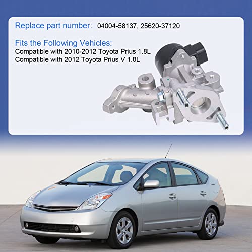 DICMIC EGR Valve & Gasket Kit for 2010-2012 Toyota Prius Replace# 04004-58137, 25620-37120 - Image 3