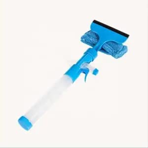 Envop Envop Glass Wiper Car Window Cleaner 3 in 1 Spray Type Cleaning Easy Glass Wiper Window Cleaning Wiper Spray Bottle Sprayer Glass Wiper Window Mirror Cleaning for Bathroom TilesTable Office car 
