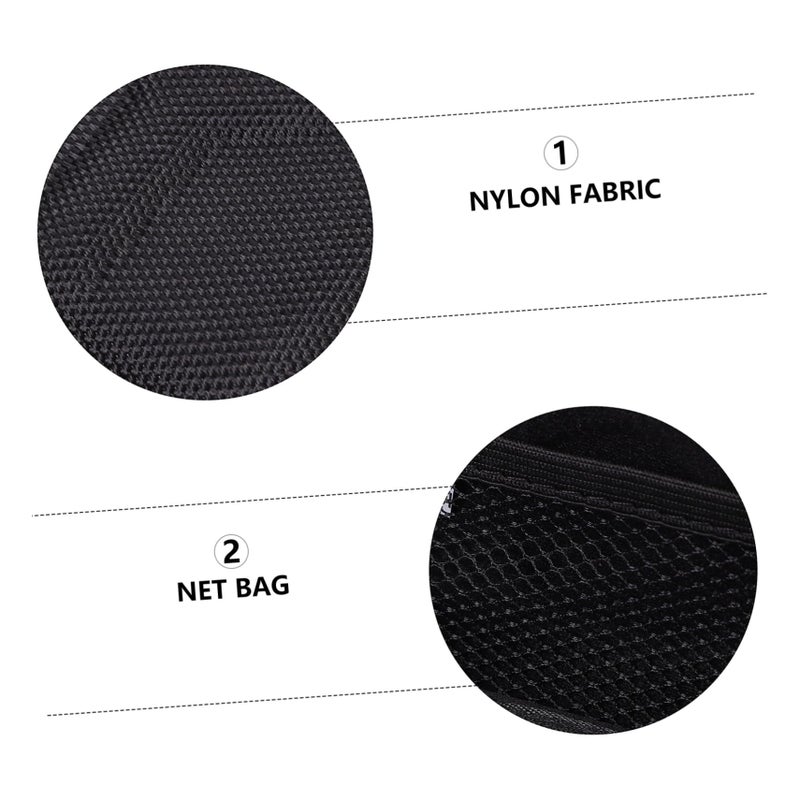 Black Travel Organizer Bag For Data Cables Chargers And Accessories - Image 4