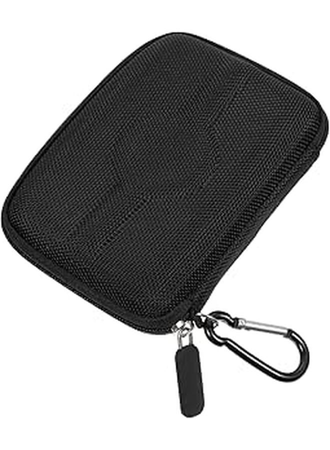 Black Travel Organizer Bag For Data Cables Chargers And Accessories - Image 1