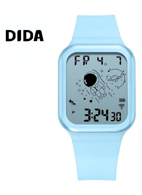 Ultra-thin case sports electronic watch best-selling multi-functional watch astronaut style primary and secondary school students' watch