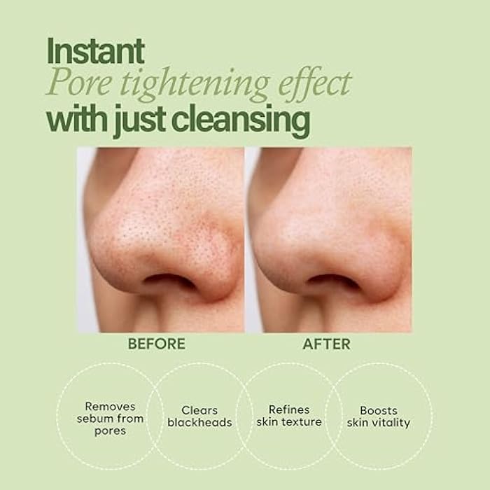 FLANER Avocado Pack Cleanser – 2-IN-1 Natural Face Wash and Pore Mask, Blackhead Remover, Gentle Face Cleanser for Daily Makeup Removal & Pore Care, Dermatologically Tested for Sensitive Skin, 4.23 fl.oz - Image 4