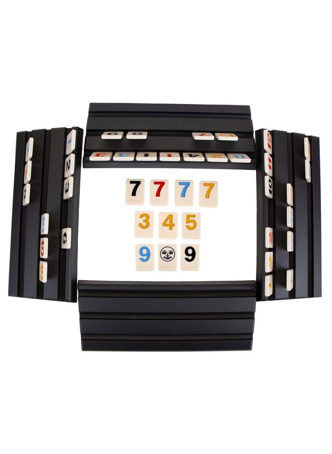 Pressman Rummikub Large Numbers Edition The Original Rummy Tile Game Blue 5"  - Image 4