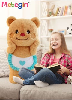 85cm Soft Animal Plush Toy, Resilient Plush Bear, Fuzzy Standing Plush Bear Embroided with Apron, Good Companion for Kids to Sleep, Ideal Gift for Kids and Adults - pzsku/Z7497A9DFE15A1122CFDBZ/45/_/1736905138/40641a84-154a-43c4-a525-87c8a12c9f08