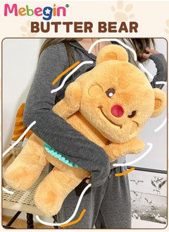 85cm Soft Animal Plush Toy, Resilient Plush Bear, Fuzzy Standing Plush Bear Embroided with Apron, Good Companion for Kids to Sleep, Ideal Gift for Kids and Adults - pzsku/Z7497A9DFE15A1122CFDBZ/45/_/1736905146/4c345ccc-b968-4f0c-bdb4-e45e76607cbc