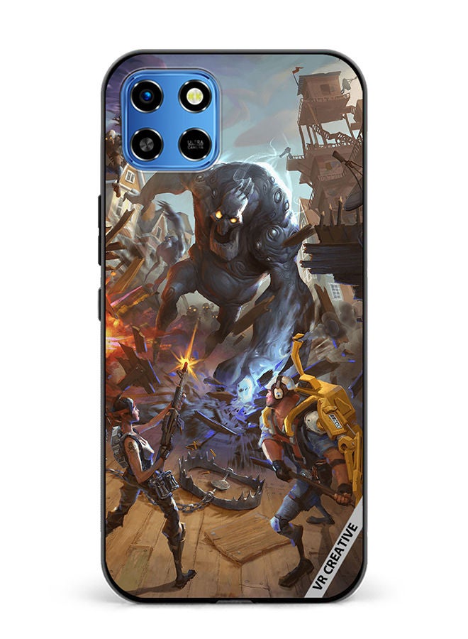 VR CREATIVE Protective Case Cover For Infinix Smart 6 HD Fortnite Design Multicolour - Image 1