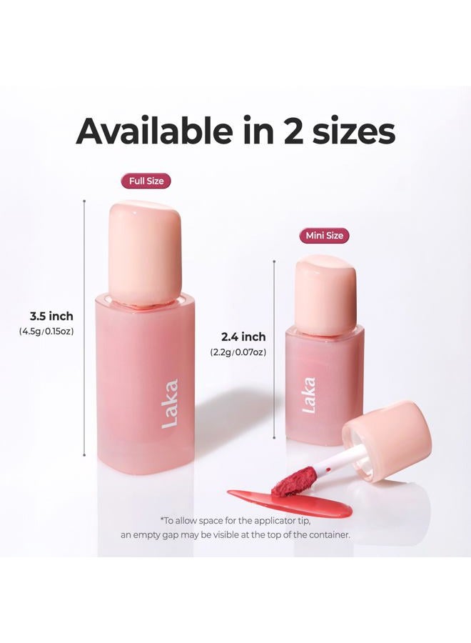 Laka Popping Balloon Lip Stain, 4.5g/0.15oz, Glossy Plumping Lip Tint, Moisturizing, Non-Sticky Texture for All-Day Hydration, Vegan, K-Beauty (#504 Popping) - Image 4