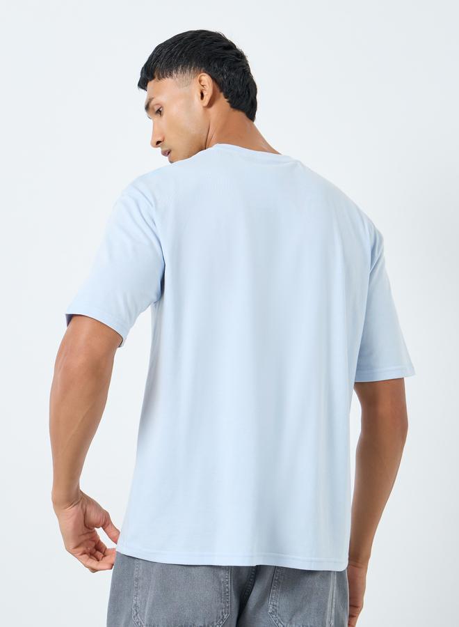 ستايلي تيشيرت واسع بطبعة جرافيك - Image 3