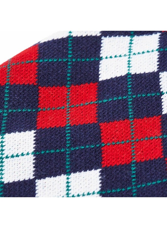 Blueberry Pet Chic Argyle All Over Dog Sweater in Navy Blue, Back Length 20", Pack of 1 Clothes for Dogs - pzsku/Z7497DBB7412C7C27A624Z/45/_/1737031163/7453f86e-8d15-45b1-bfa0-5b45b491bab8