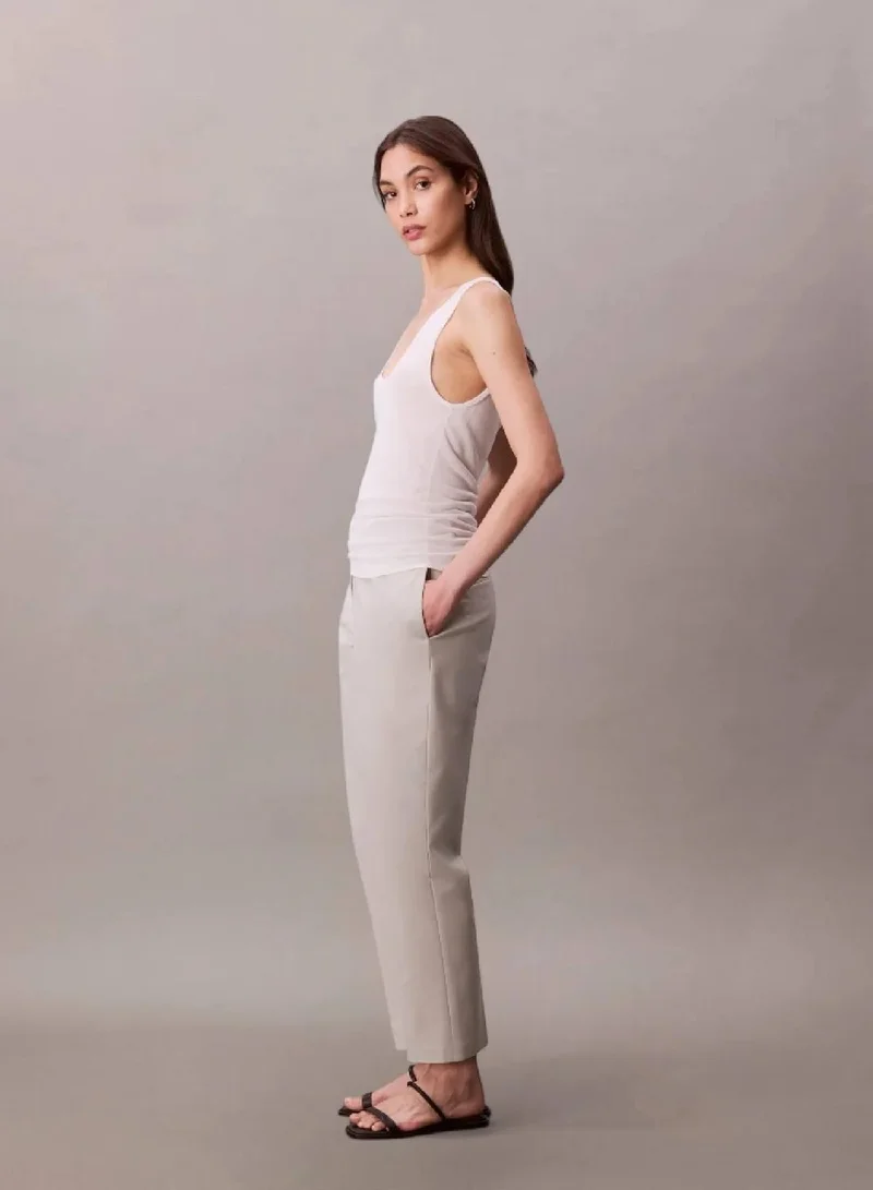 Calvin Klein Tofu Fine Viscose Tank for Women | Best Price UAE