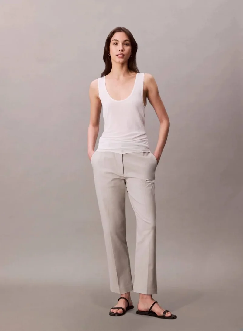 Calvin Klein Tofu Fine Viscose Tank for Women | Best Price UAE