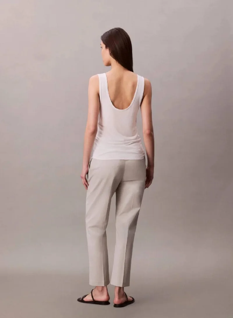 Calvin Klein Tofu Fine Viscose Tank for Women | Best Price UAE