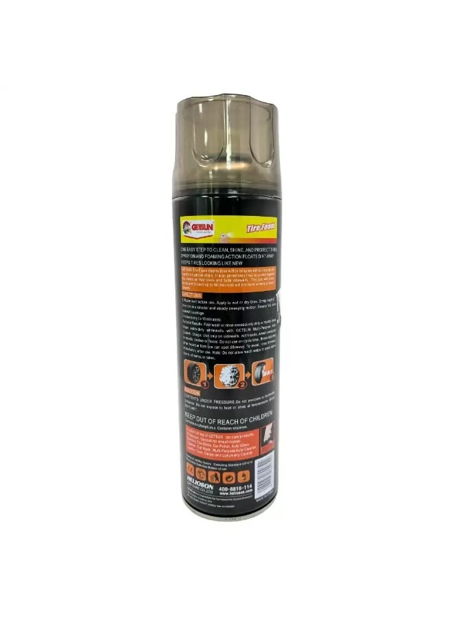 GETSUN Getsun G-1008 4-X Tire Foam Polish- 650ml  - Image 2