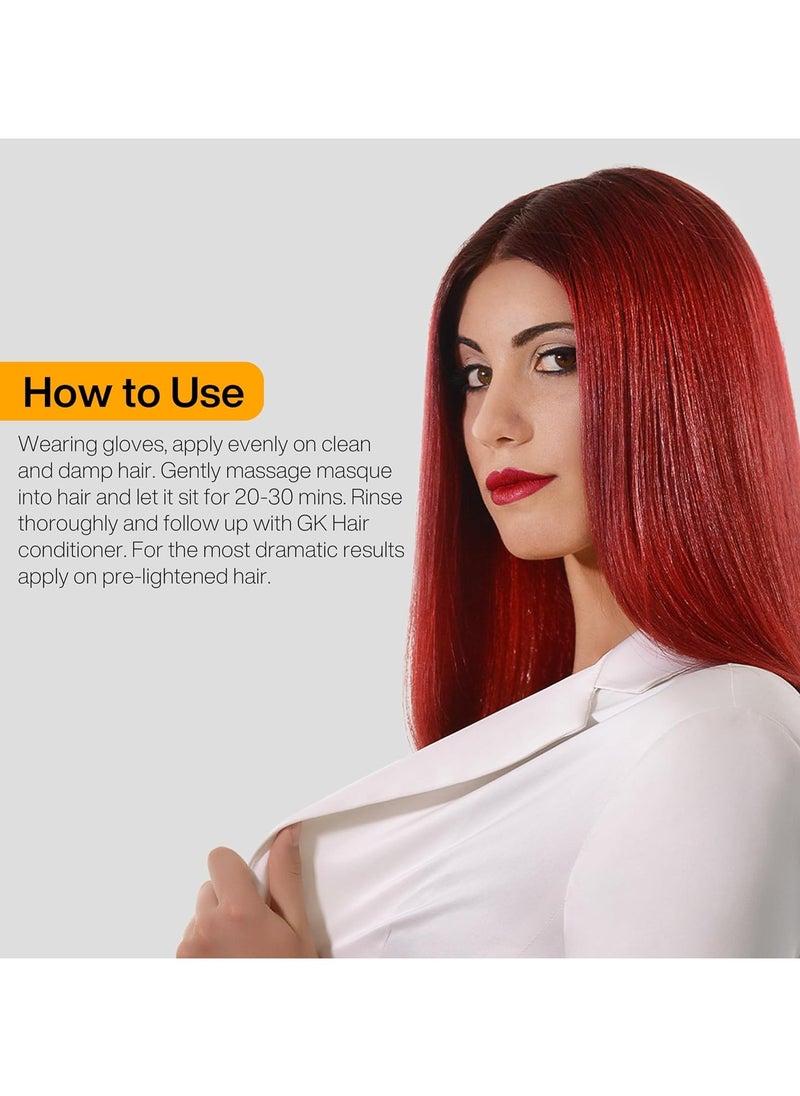 GK Hair Red Red Bombshell Masque (7.05 Fl Oz/200 G)  - Image 3