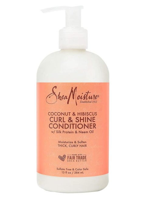 Coconut And Hibiscus Curl And Shine Conditioner 384ml