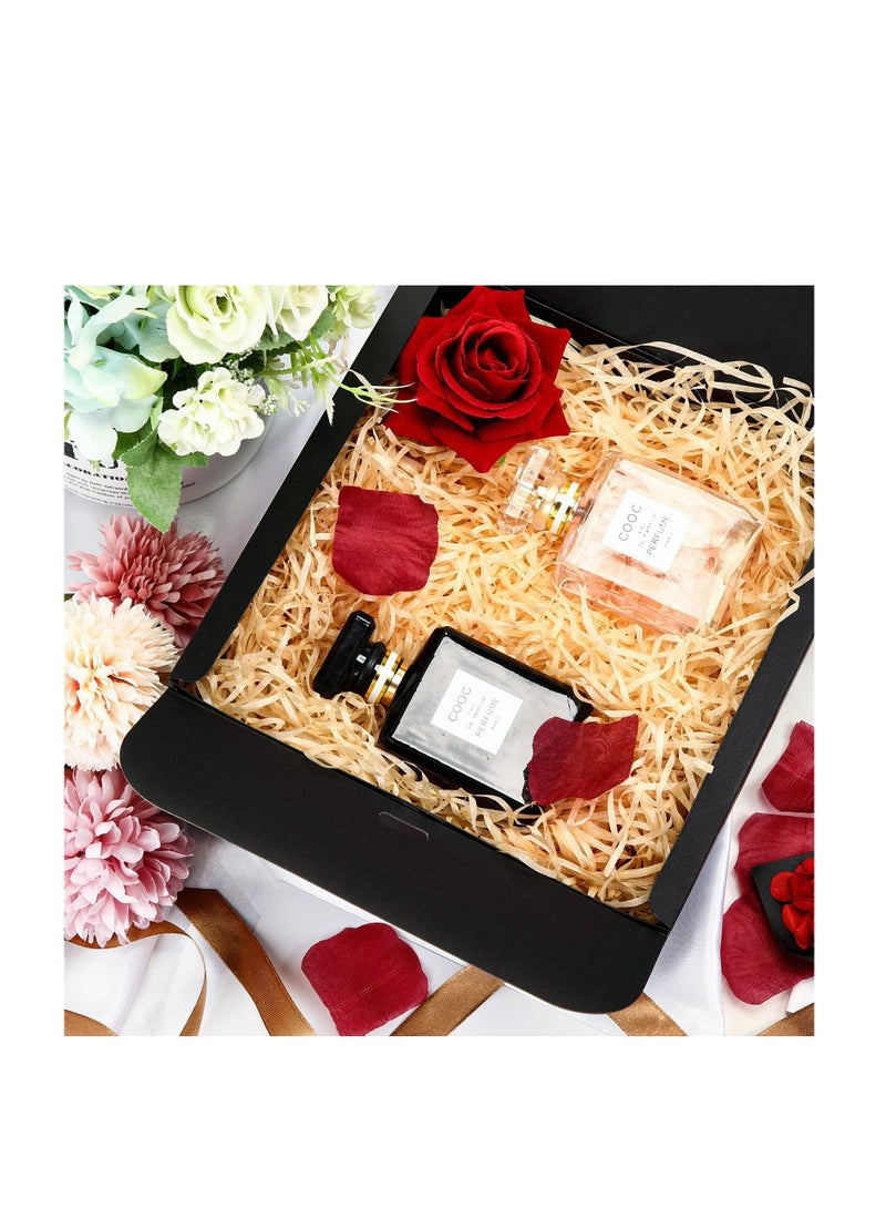 SYOSI 12 Pcs Gift Boxes with Lids 6.5 x 6.5 x 2 Inch Bridesmaid Proposal Box Black Gift Boxes for Presents for Wedding Gift Birthday Christmas Packaging Chocolate Cupcake Crafting (Black)  - Image 3