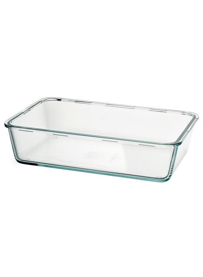Zaboon Food Container, Large Rectangular/Glass, 3.1 L - Image 1