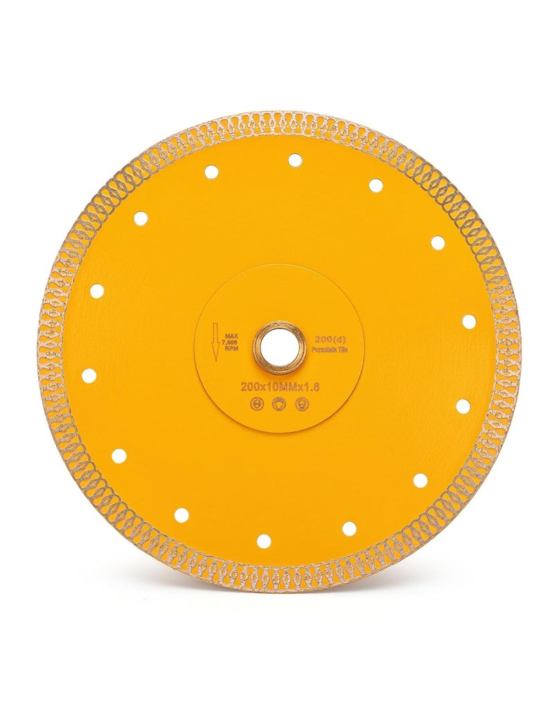 OSTEK 8In Diamond Saw Blade Porcelain Cutting Blade Tile Blade for Cutting Granite Marbles Ceramic Porcelain Tiles (8)… - Image 1