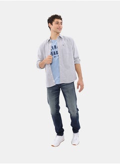 American Eagle Pocket Detail Button Down Shirt  - Image 1