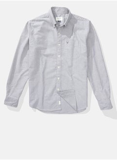 American Eagle Pocket Detail Button Down Shirt  - Image 4