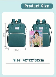 MIXDE Baby Diaper Bag Backpack, Multifunction Diapers Changing Station For Boys Girls Outdoor And Travel, Infant Shower Gifts, Large Capacity, 900d Oxford, USB Port  - Image 5