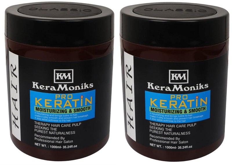 Keramoniks ProKeratin Hair Mask 1000 Ml x 2  Pack Of 2