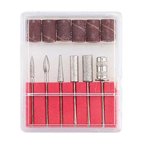 DIY Crafts Design No # 3, Nail Kit, Nail Art Drill Kit File Professional Electric Manicure Pedicure Drill Sander Pen Nail Art Grinder with Multi Sandi (Design No # 3, Nail Kit) - Image 4