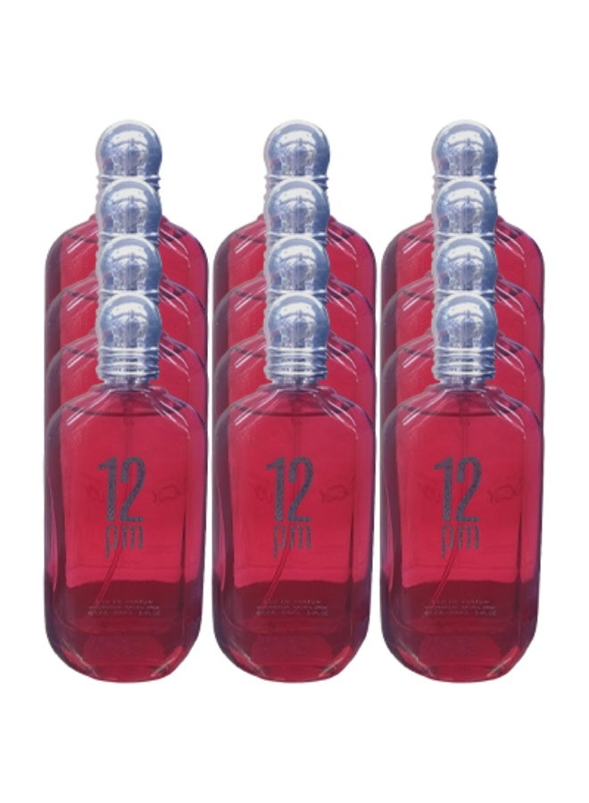 ايميك 12 قطع عطر 12 مساءً ريد للنساء 100 مل - Image 1