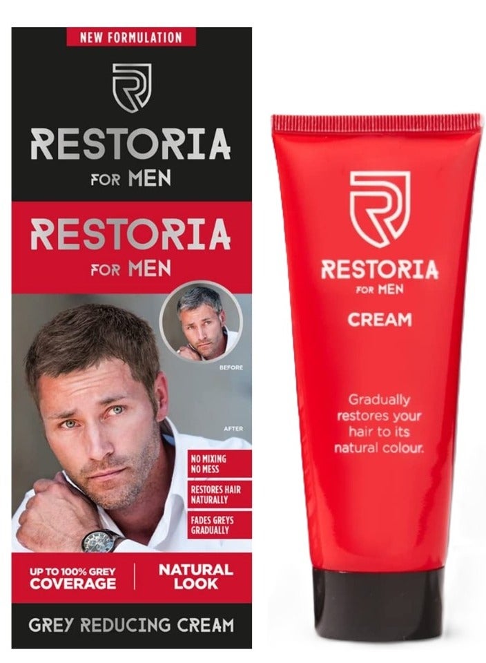 ريستوريا كريم استعادة لون الشعر ، يعيد الشعر إلى لونه الطبيعي تدريجيًا - Image 1