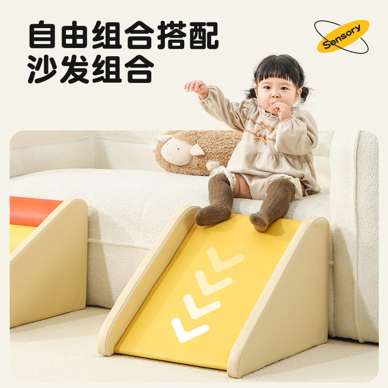 Soft Package Combination Household Kidsren'S Climbing Frame Kindergarten Sensory Training Equipment Baby Soft Package Slide Climbing Stairs - Image 5