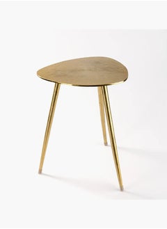 2XL Home Lamont Side Table in Brass to Complete Home Furniture  - Image 1