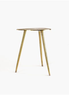 2XL Home Lamont Side Table in Brass to Complete Home Furniture  - Image 2