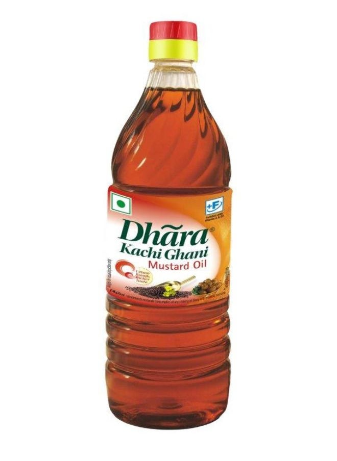 Dhara Kachi Ghani Pure Musturd Oil 