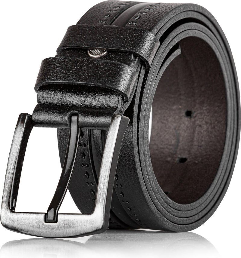 Gayış Gayis Buffalo Leather Men's Jeans Belt - Men's Gift Belt - Dowry Belt  - Image 1