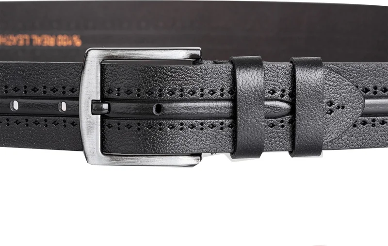 Gayış Gayis Buffalo Leather Men's Jeans Belt - Men's Gift Belt - Dowry Belt
