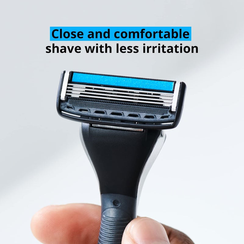 Dorco Pace 4 Pro - Four Blade Razor Shaving System - 2 Replacement Handles (Handles Only) - Image 3