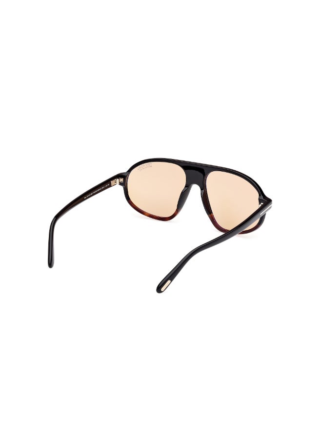 TOM FORD FULL RIM UV PROTECTION TOMFORD METAL SUNGLASSES FT117330E69 - Image 5