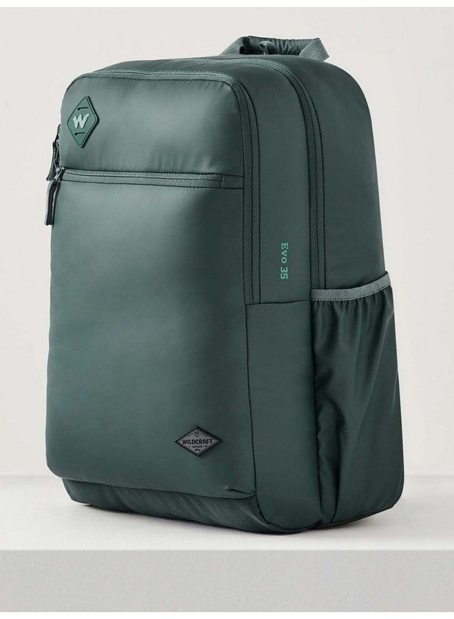Wildcraft 35 Litres Evo 4 Compartment Backpack (12960, Coated Dk_Forest, Green) - Image 3