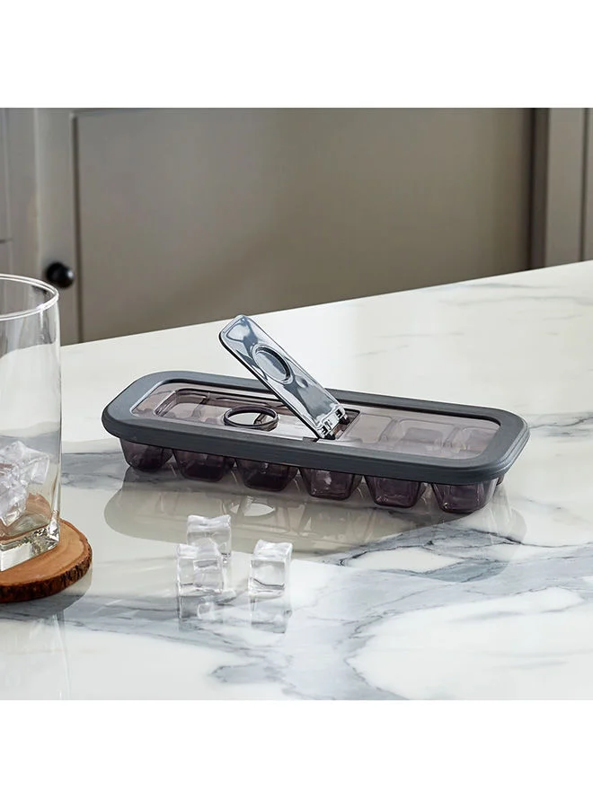 Home Box Foly Life Ice Tray With Cover 2.7 x 26 x 11 cm