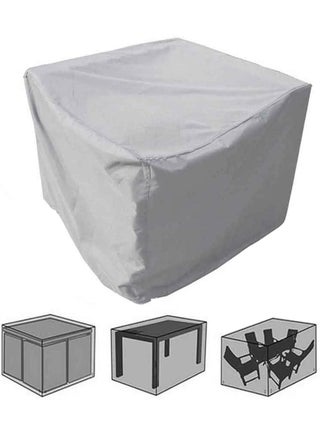 Patio Furniture Covers, Outdoor Furniture Cover Waterproof, General Purpose, Outside Table and Chair Covers, Heavy Duty 210D 90x90x90cm, Grey - pzsku/Z74994D3C9E1C8CD1348EZ/45/_/1644648713/0fe161eb-8fb3-4aae-9155-b21e0f3d49b8